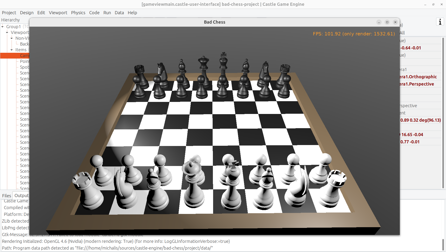 Bad Chess: 3D Physics Fun by Castle Game Engine