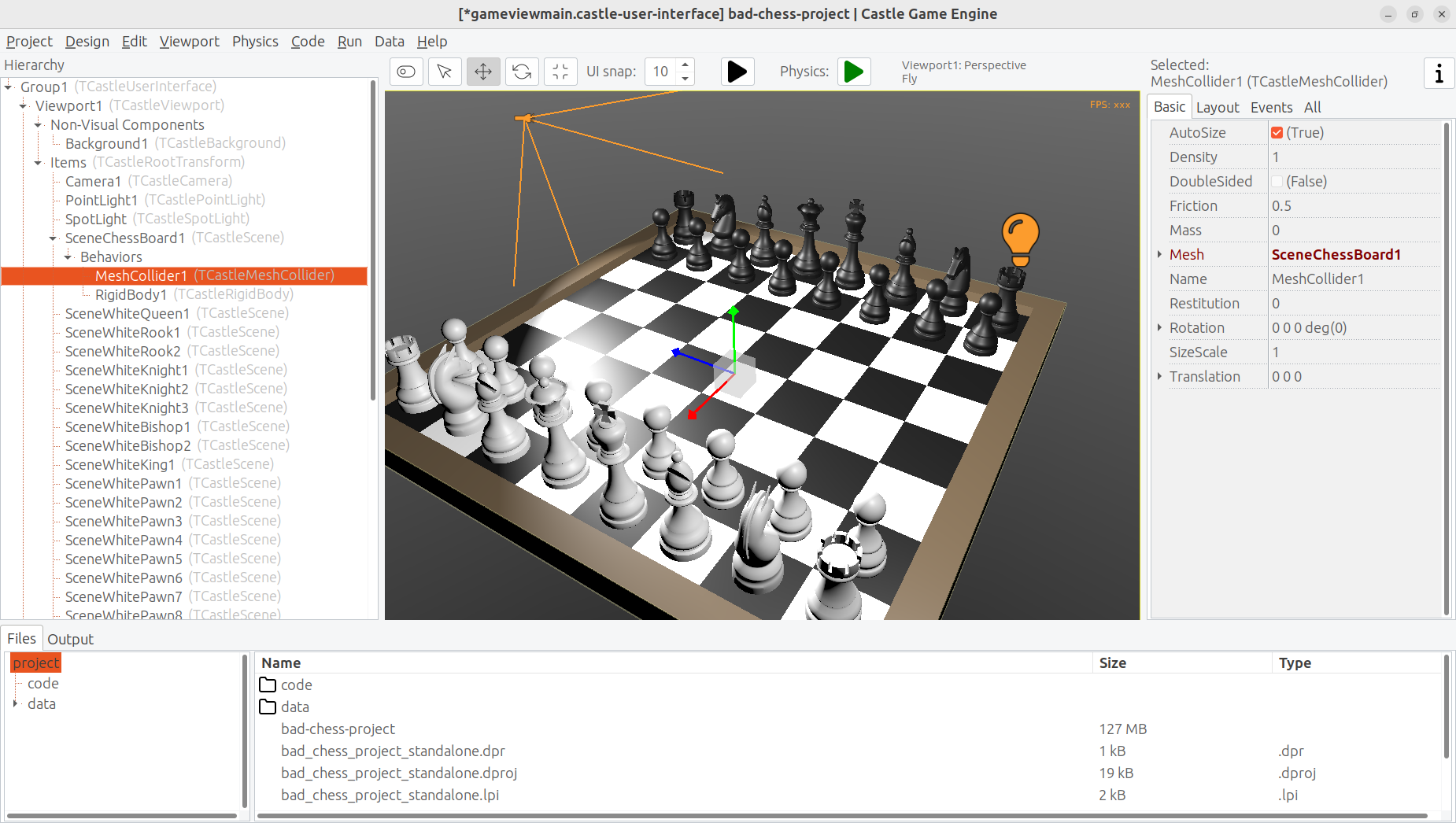 Two new articles to learn Castle Game Engine and a fun toy to play: Bad  way to play chess, aka 3D physics fun - News - Castle Game Engine Forum