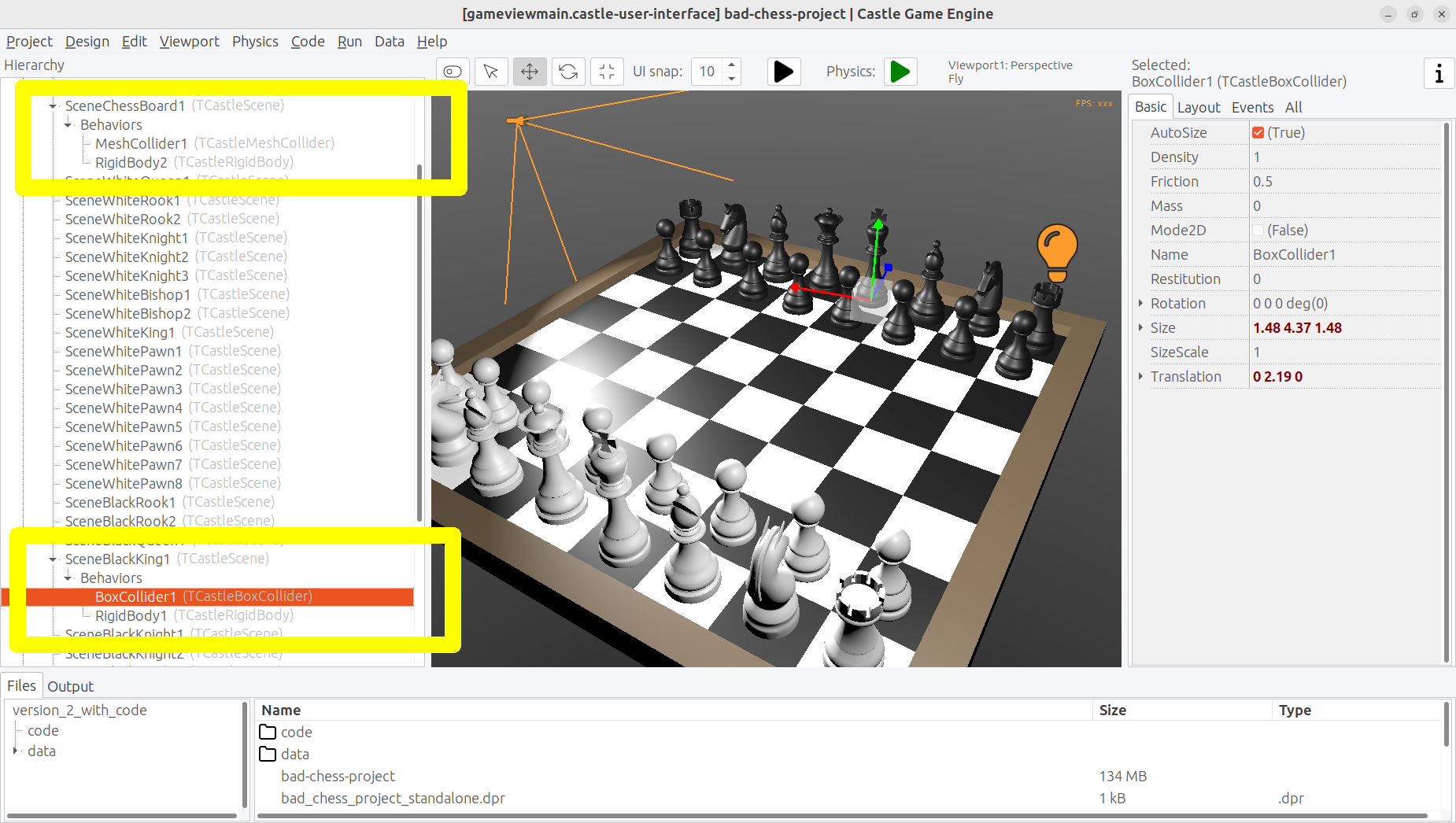 Two new articles to learn Castle Game Engine and a fun toy to play: Bad  way to play chess, aka 3D physics fun - News - Castle Game Engine Forum