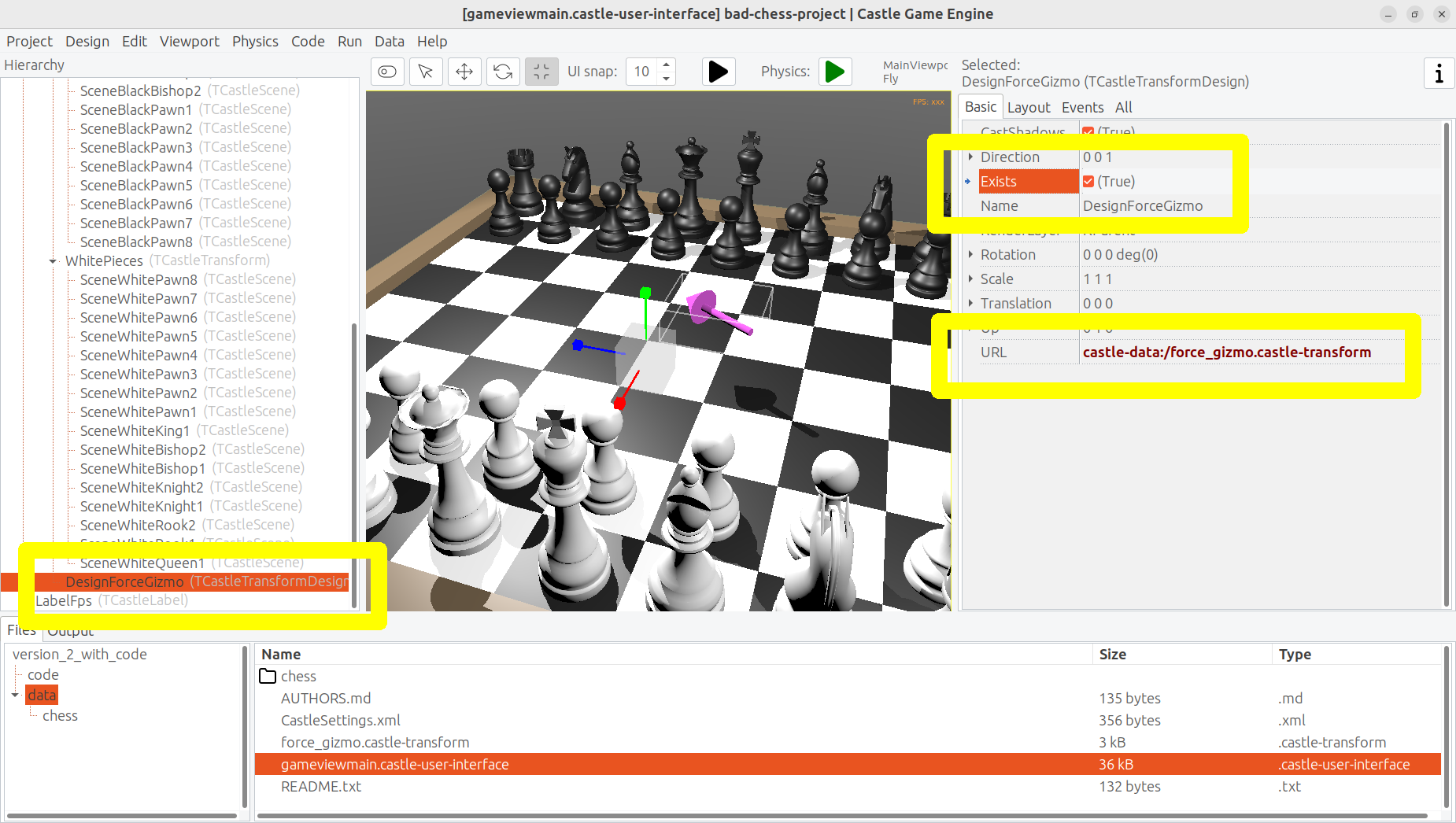 Bad Chess: 3D Physics Fun by Castle Game Engine