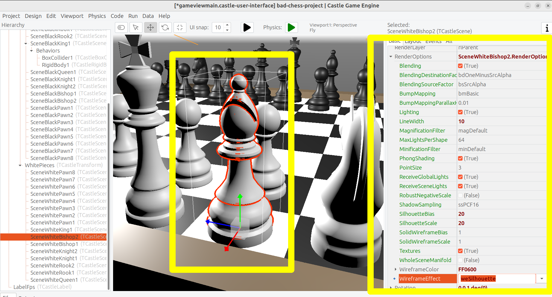 Bad Chess: 3D Physics Fun by Castle Game Engine