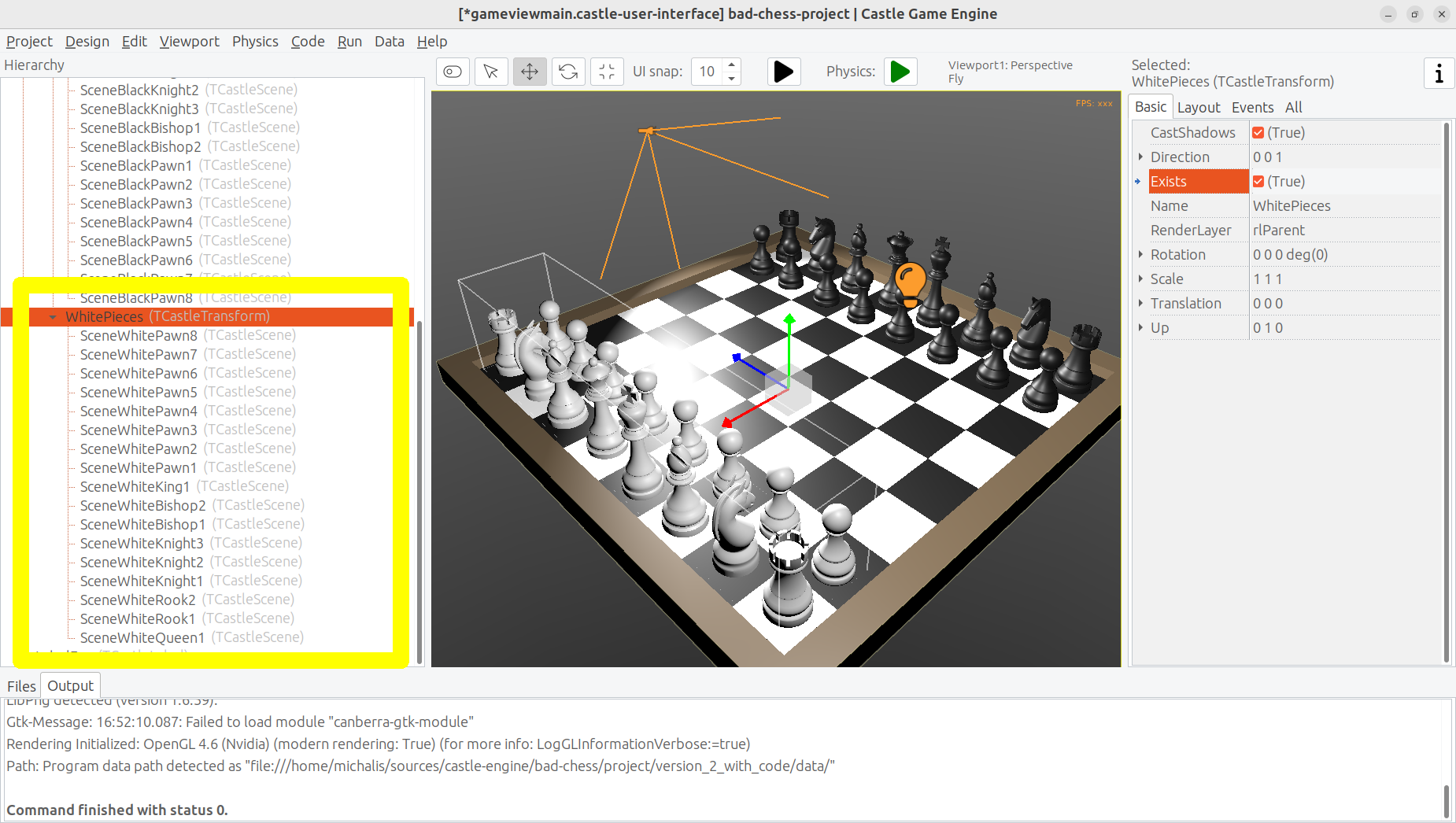 The bad way to play chess: 3D physics fun using Castle Game Engine (Part 2)