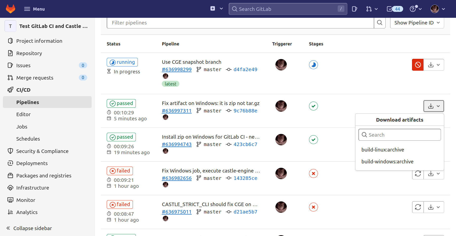 Gitlab Ci Cd Gradle Example