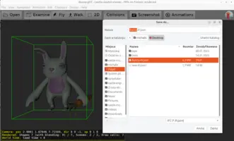 Bunny in glTF in Castle Game Engine