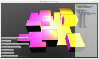 IFC example in Castle Game Engine