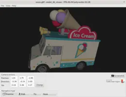 3D model viewer using TCastleControl