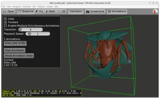 Animated alien