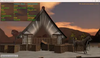 3D Walking With Game Controllers demo