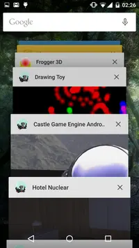 Various Android applications developed using Castle Game Engine