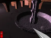 Castle fountain level with shaders, fun with lighting 2