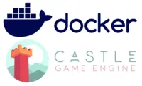 Docker and Castle Game Engine