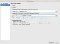 Code Editor Preferences
