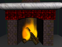 Fireplace demo screenshot