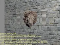 Lion texture (without parallax mapping)