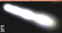 3D particle system - beam