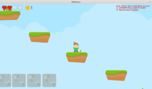 Platformer demo - jumping on higher platforms