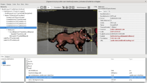 Design: Werewolf, from a sprite sheet, is also a billboard and emits a 3D sound