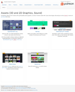 New assets list webpage