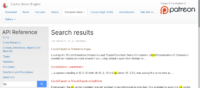 API docs searching