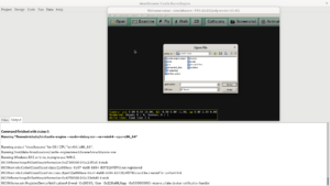 Seamlessly running Windows application through WINE on Linux