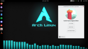 CGE editor on Arch Linux