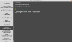 TCastleCheck in examples/component_gallery