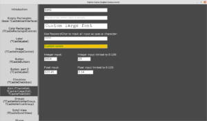 TCastleEdit in examples/component_gallery