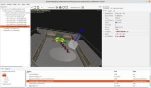Spot Light in Castle Game Engine editor