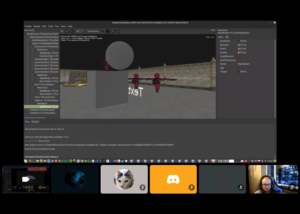 Upcoming physics as behaviors