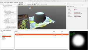 Combining terrain heights from image with noise