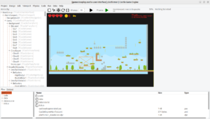Platformer game view