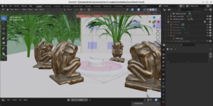 "Lynch" gamejam game - in Blender