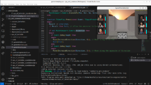 VS Code running Castle Game Engine task