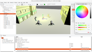 Color picker used for light color