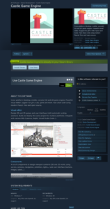 Steam page preview