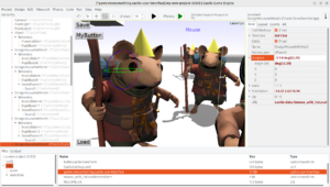 Mouse model rotated