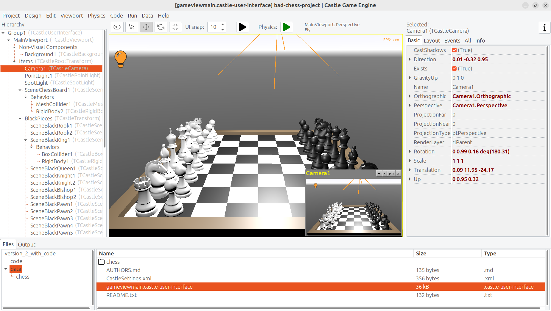 The bad way to play chess: 3D physics fun using Castle Game Engine (Part 1)