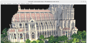 Cathedral minecraft model, by Patrix, from https://sketchfab.com/3d-models/cathedral-faed84a829114e378be255414a7826ca