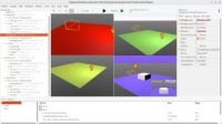 Viewports with cameras copied in Castle Game Engine editor