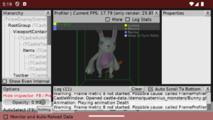 Android inspector with safe borders