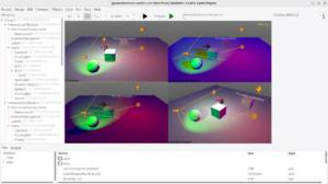 New lights attenuation in the shadows example in editor