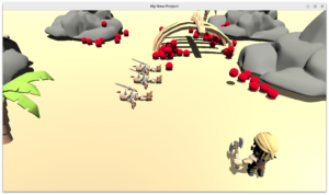 Pirates demo with shadows