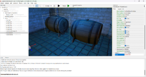 FPS game demo - props from Sketchfab