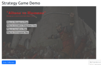 Web demo strategy game using Tiled