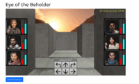 Eye of Beholder demo on web