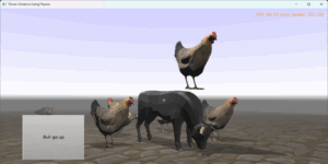 Throw chickens