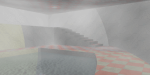Animated volumetric fog shader effect