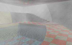 Animated volumetric fog shader effect