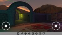 Castle Model Viewer on iOS - dungeon