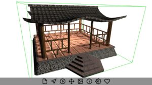 Castle Model Viewer on iOS - shadow maps
